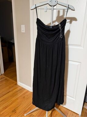 Black Strapless Maxi Skirt - Classic Women's Skirt
